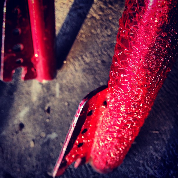 Stripping the candy coat off the 1980 stamped Akisu forks