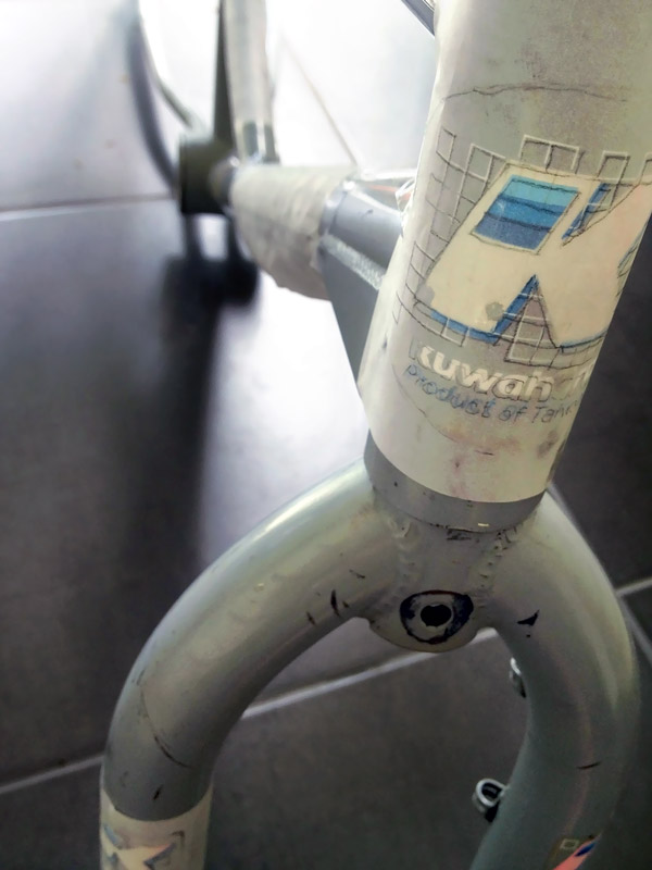 1987 Kuwahara Magician Pro decal tracing — portrait