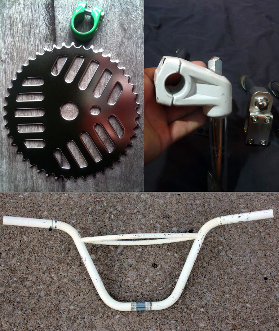 NOS and used parts for Healing Freestyler custom build