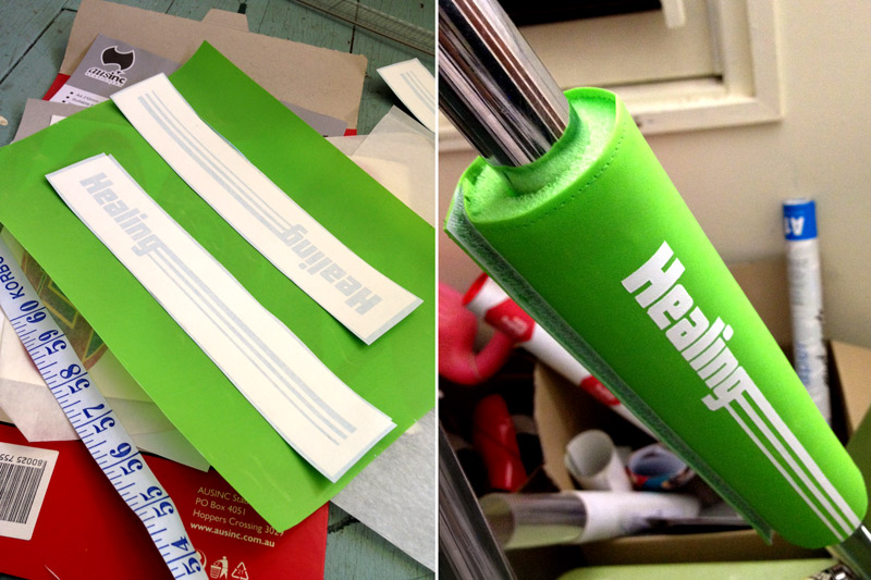 Healing Top Tube Pad