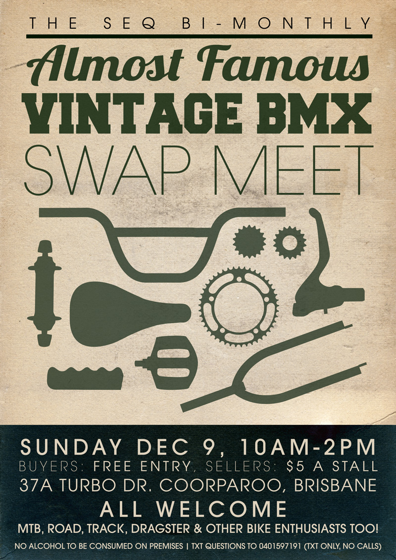 SEQ Vintage BMX and Bicycle Swap Meet