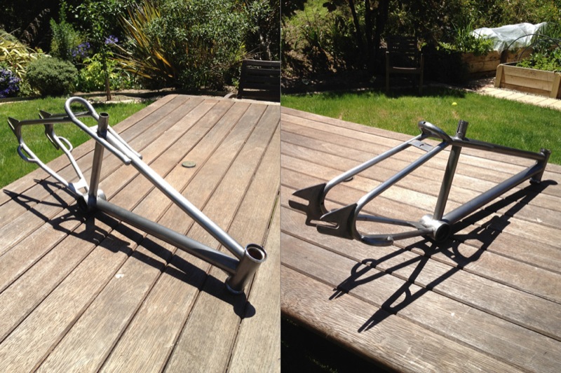 Healing Freestyler frame after acid bath