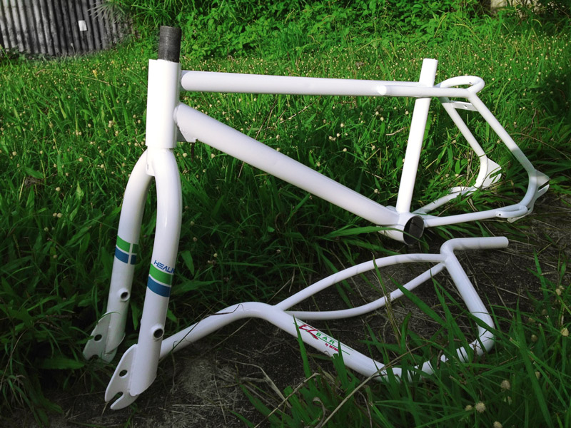 Healing Freestyler fresh from powder coat