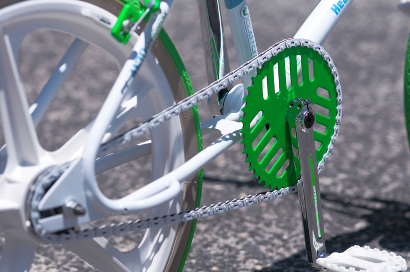 1986 Healing Freestyler, Skyway Tuff Wheels, 890 FS caliper, Redline Flight Cranks with custom Healing decals and VP-767 pedals