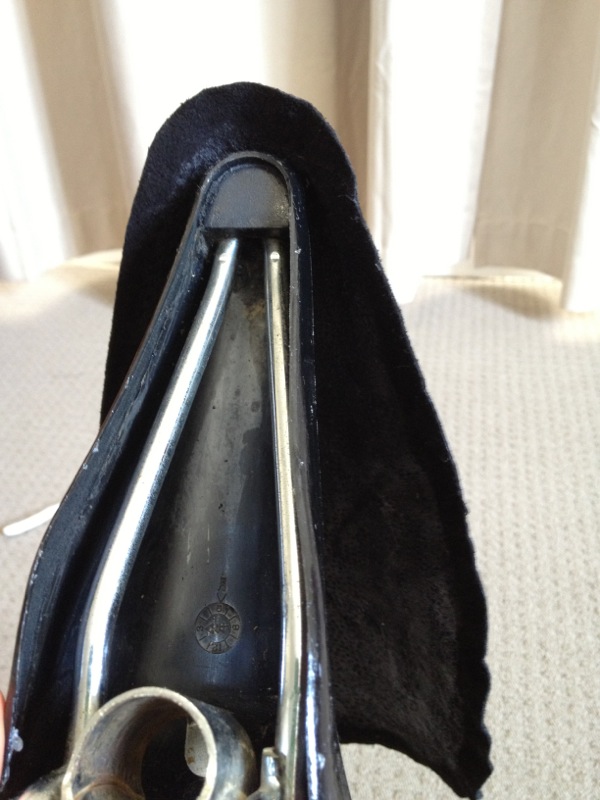 Applying cover to seat — step 20