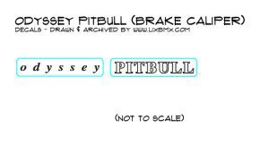 Odyssey Pitbull decals